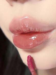 GIRLCULT Unreal High Gloss Lip Gloss J70 Pink Fox, Chameleon Liquid Lipstick, Oil-Based Diamond Shimmery Lip Gloss, Shiny Metallic Finish, Long-Lasting Color, Holographic No Talc, Korean Cosmetics - J70 Pink Fox - 查看 3