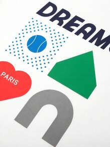 Annil Tween Girls Short - Sleeve T-Shirts Wrinkle - Resistant, Casual, Loose And Elastic With Print.