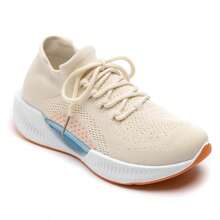 厚底压花运动鞋