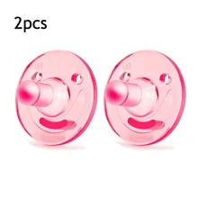 1 件装柔软硅胶可爱卡通奶嘴，硅胶奶嘴，防吸吮手指奶嘴 - 彩色 - 查看 16