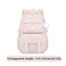 1 件大容量紫色和粉色女孩背包 - 适合上学、户外旅行。轻便、舒适、多功能，配有吊坠。送给女孩的完美生日礼物，返校必备品 - 肩膀包 - 查看 21