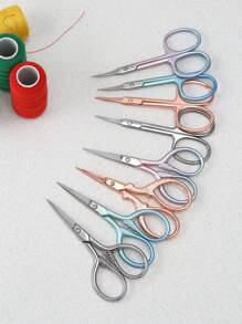 Edelstahl Näh Schere Stickerei Stoff Näh Schere für Stoff Schneiden, Stickerei Schere, Papier Handwerk Schere, falsche Wimpern Schere, Büro Schere, Schreibwaren Schere.