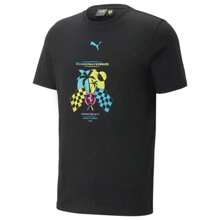 SF Miami Race 23 T-Shirt - Men's - Puma Black/Multi - View 1