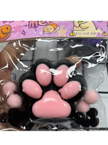 Accessori per unghie di gatto, giocattolo da spremere divertente, giocattolo da ufficio, giocattolo da comprimere a mano, regalo per feste di compleanno, piccolo regalo, accessori decorativi (quantità degli accessori consegnata a caso)
