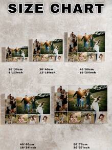 1 buc. Fotografii personalizate pe pânză imprimate - Imprimeuri pe pânză cu fotografiile tale pe tablouri personalizate pentru dormitor, sufragerie, nuntă, animal de companie, familie, dragoste, cuplu, prieten, tablou, fotografie, tablou înrămat - Fotografii-6 - Vizualizare 6