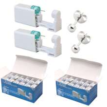 1PC Disposable Ear Piercing Gun With Built-In Earrings Stud-Safety Self Ear Piercing Device - Second Generation Ear Piercer_50 Pieces - View 24