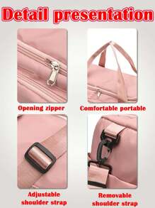 Customized Name & Graphic Fitness Bag, DIY Pattern Gym Storage Bag, Suitable For Men & Women - Sport Duffel Bag With Shoe Compartment, Wet & Dry Separation, Adjustable Shoulder Strap, Large Capacity Lightweight Foldable Bag, Perfect Birthday Gift For Fitness, Hiking, Training - Washable,All-Purpose,Large Capacity,Versatile,Multifunction,Colorful,Cute,Adorable,Contracted,Funny,Kawaii,Y2K,Minimalist,Commuting,Business Casual,Basics,Custom,Personalized,Unique,Customized,Ideal Gifts For Him,Ideal Gifts For Her,Her,Family,Friends,Girlfriend,For Anniversaries,For Birthdays,For Holiday/ Vacation,For Outdoors/Outings/Travel/Hiking/Stadium/Sports/Climbing,For Business/Commute/Work/Office