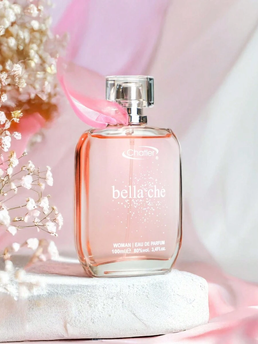 Bella Che Women's Perfume 100ml - Eau De Parfum For Women 100 Ml - Chatler, Long-Lasting Feminine Fragrance, Elegant And Sensual Perfume, Ideal For A Romantic Gift, Floral And Warm Aroma For Women, Perfume With Personality, Special Fragrance For Anniversaries, Perfect Gift For Couples, Perfume For Special Occasions, Perfume For Romantic Dinners, Elegant Gift For Women, It Is The Ideal Gift For Her On Dates And Christmas, A Must-Have For Dates, A Gift For Valentine's Day - 清新香調 - 查看 1