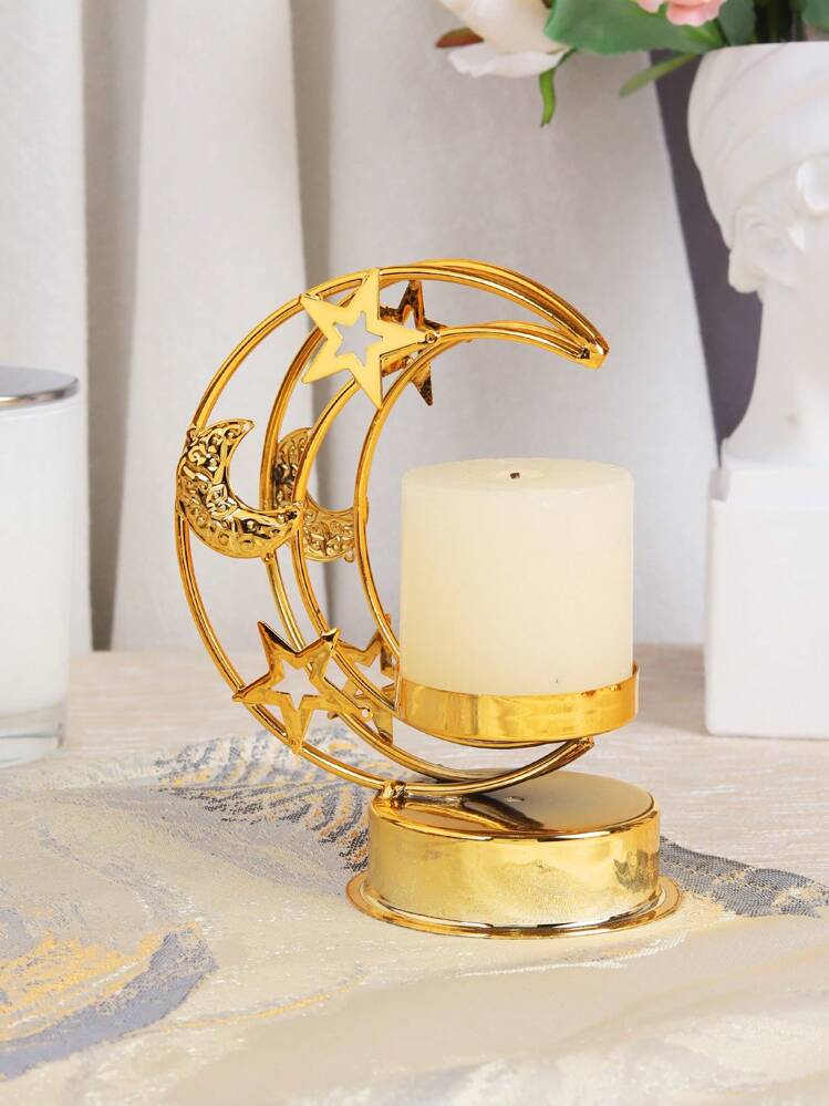 1 件 Rama 烛台浪漫欧式烛光晚餐婚礼装饰烛台餐桌中心装饰家居装饰 Rama 装饰星星、月亮、灯笼 - 彩色 - 查看 2
