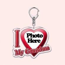 Customized Text Key Chain - "I Love My Boyfriend/Girlfriend", Wife, Hot Mom, Dad, King, Queen, Idol, Baby, Family, Gift,Customized Keychains & Accessories,Street Casual Chic - Multicolor - View 18