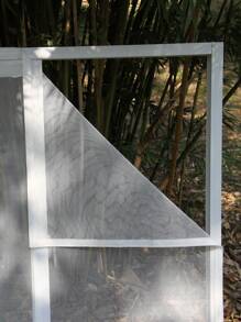 1 Malla de pantalla de ventana blanca, fácil instalación con cierres de gancho y bucle, diseño transpirable para una protección efectiva contra mosquitos e insectos, adecuado para dormitorios, cocinas y salas de estar - Blanco - Ver 3