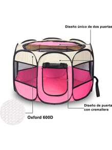 Casa Corral Para Mascotas Perros Sencillas Plegable