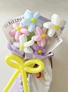 20/50个马卡龙长气球多色扭曲气球DIY造型长魔术气球带免费泵用于婚礼情人节生日节日派对装饰