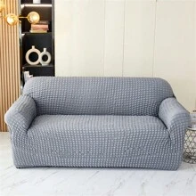 1 件泡泡纱沙发套带裙边，通用弹力沙发套，易安装沙发套，可水洗高弹力家具保护套，适用于 1/2/3/4 座 L 型沙发礼物生日毕业沙发套房间装饰客厅装饰 - 彩色 - 查看 13