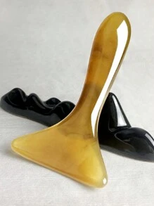 Face Scraping Massage Tool, Non-Allergic Gua Sha Board Suitable For Face, Eyes, Neck, Body - Manual Use - Multicolor - View 8