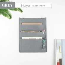 Wall Mount File Organizer, Magazine Storage Bag, File Folder And Paper Holder, Small Item Pouch, Accessory Storage Box, Multi-Purpose Storage Bag - Multicolor - View 9