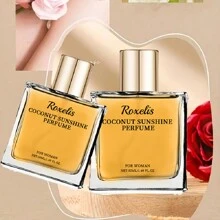Light Vanilla Coconut Perfume Fresh And Elegant Exudes Attractive Feminine Fragrance Convenient Perfume - Orange - View 7