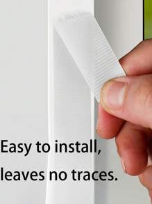 1 Malla de pantalla de ventana blanca, fácil instalación con cierres de gancho y bucle, diseño transpirable para una protección efectiva contra mosquitos e insectos, adecuado para dormitorios, cocinas y salas de estar - Blanco - Ver 7