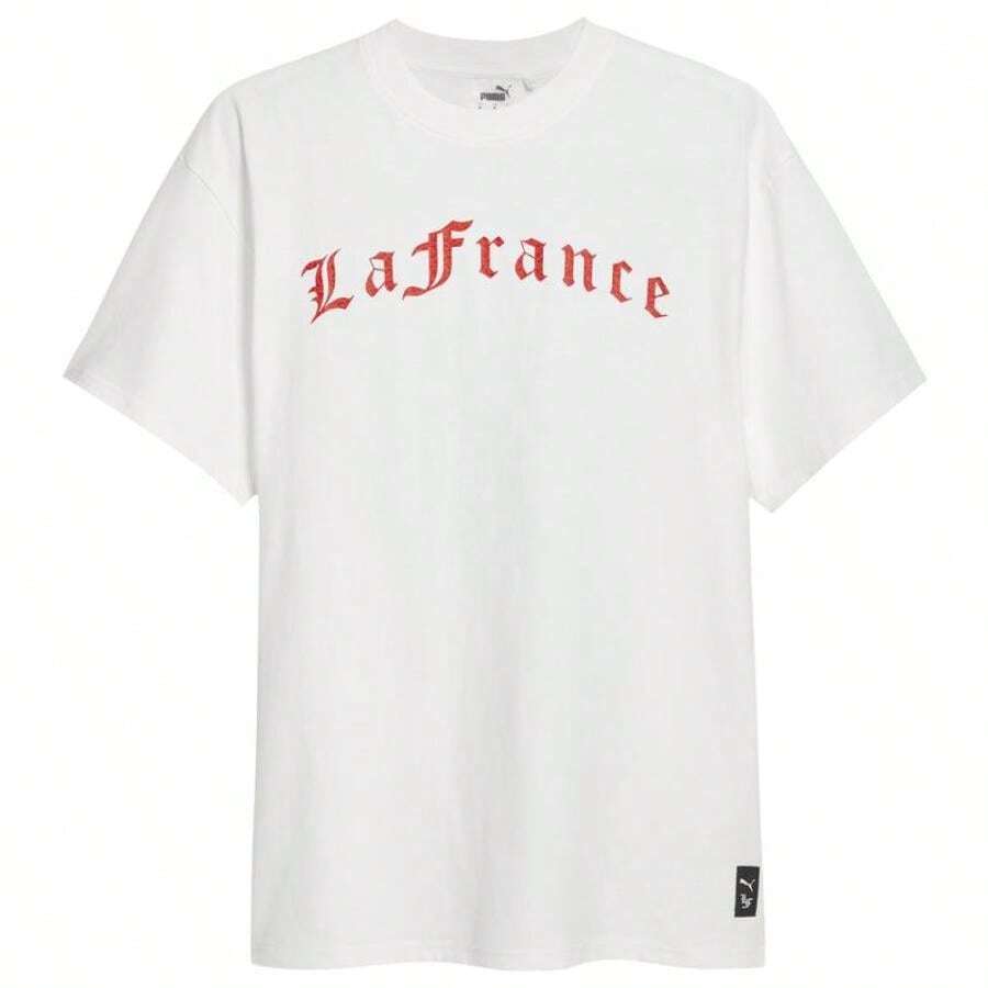 Hoops X LaFrance Holiday T-Shirt II - Men's - White/red - View 1