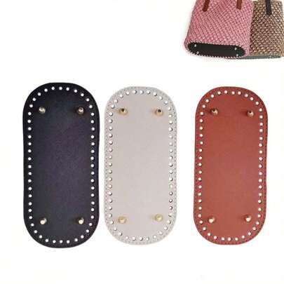 اكسسوارات أساسية مكرومية من جلد البولي يوريثان ذات ثقوب طويلة جديدة