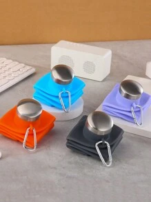 1 件 700ML 大容量折叠水瓶，户外创意硅胶便携式水壶，运动水瓶，钻石形折叠水瓶，适合旅行、运动、野餐和学校使用 - 彩色 - 查看 5