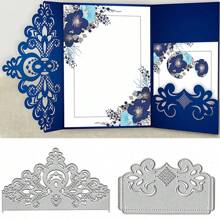 1 pieza Troqueles metálicos con diseños fantásticos para manualidades y scrapbooking - Nuevos lanzamientos 2024 - JW118 - Ver 2