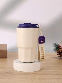 Stainless Steel Insulated Coffee Mug With Carrying Strap, Portable And Fashionable - Multicolor (6-packs) - View 13