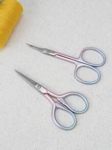 Edelstahl Näh Schere Stickerei Stoff Näh Schere für Stoff Schneiden, Stickerei Schere, Papier Handwerk Schere, falsche Wimpern Schere, Büro Schere, Schreibwaren Schere.