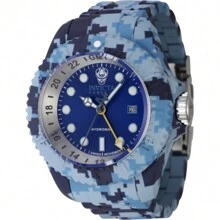 Invicta Men's 45940 Reserve Quartz 3 Hand Blue Dial Watch - 均碼 - 查看 2