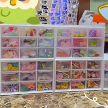 1pc Multi-Layer DIY Beads Jewelry Storage Display Box, Plastic Clear Box Practical Convenient Supplies Gifts For Women - White - View 6