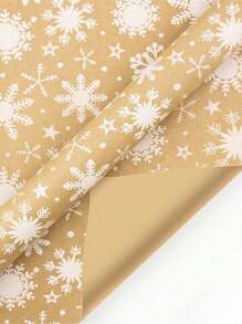 3M 300cm*43cm Natural Kraft Paper Vintage Christmas Tree Gift Wrapping Paper, DIY Gift Decoration,Christmas Valentine Day