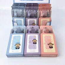 7-Piece Drawing Instruments Set Including Protractor, Ruler, Triangle Ruler, Compass - Random Delivery, For Student Use - Sets - View 4