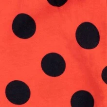 Miraculous Ladybug Pyjamas | Ladybird Polka Dot Girls PJs | Kids Long Sleeve Pyjamas - Red - View 5