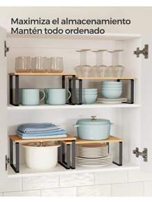 SONGMICS Spice Racks - 블랙 - 보기 2