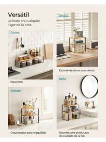 SONGMICS Spice Racks - 블랙 - 보기 4