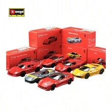Burago 1:64 比例压铸 SF90 488GTB LAFERARI 指尖模型，迷你跑车收藏模型，桌面摆件 - SF90路 - 查看 4