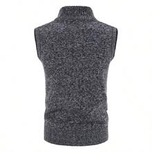 Chaleco Saco Sueter Chamarras Caballero Abrigos Para Hombre - Gris - Ver 2