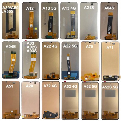 Pantalla LCD con digitalizador de pantalla táctil, pieza de repuesto para Samsung Galaxy A10, A11, A10S, A20S, A03, A04, A20e, A01 Core, A03 Core