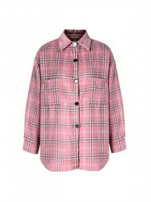 Women Fashion Long Sleeve Plaid Top Casual Lapel Cardigan Coat For Shopping Daily Wear