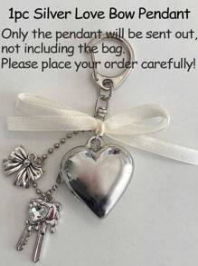 Túi đeo hông nữ mới 2024 có trang trí nơ tình yêu, phong cách xe máy khảm đinh tán cổ điển, túi đinh tán cổ điển phong cách châu Âu và Mỹ có chi tiết xếp ly, dây đeo vai có thể điều chỉnh, túi đeo chéo nữ hình lưỡi liềm bằng da giả màu trơn, có sẵn màu đen, trắng, bạc, quà tặng cho bạn gái, phong cách xe máy tuyệt vời - Nhiều màu - Xem 18