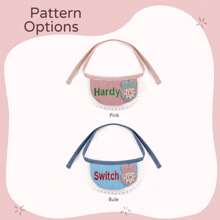 Rokhevn 1pc Personalized Cute Pet Bib/Scarf With Name, Suitable For Medium & Small Dogs And Cats, Birthday Gift