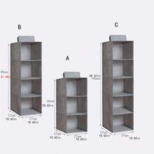 Suport pentru dulap suspendat și raft de depozitare, dulap suspendat pliabil, dulap și RV agățat dormitor, organizator, depozitare acasă, pentru tricouri albe femei, pantaloni negri femei, haine de iarnă pentru doamne, rochie, haine de iarnă pentru doamne, rochii de femei elegante, cămașă albă pentru doamne, mânecă lungă, rochie albă pentru femei, primăvară, rochie pentru femei, primăvară Depozitare haine, minimaliste, topuri de vară - Multicolor - Vizualizare 9