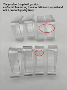 24pcs/16pcs/8pcs Tablecloth Clip, Transparent Anti Slip Fixing Clip, Kitchen Tablecloth Clip, Household Tablecloth Anti Slip Fixing Device, Wholesale, Plastic Tablecloth Clip, Tablecloth Fixing Device, Suitable For Outdoor Tablecloth Clip, Picnic, Wedding, Camping, Restaurant, Conference, Party, Festival, Etc - Multicolor - View 11