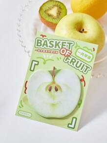 1 tờ sổ ghi chép chủ đề trái cây thực tế vui nhộn/sổ lưu niệm, đồ dùng học tập, trở lại trường - Một cỡ - Xem 14