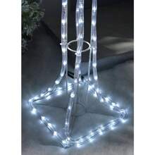 Pre-Lit Victorian Style Christmas Lamp Post Silhouette Decoration, 105 Cm - Multi-Colour - 1 - View 4