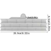 1 pieza Molde de silicona con diseño lindo de panda y bambú, herramienta para decorar pasteles de fondant, molde de silicona, molde para dulces, magdalenas, chocolates, accesorios de cocina, herramienta de hornear - Gris Claro - Ver 2