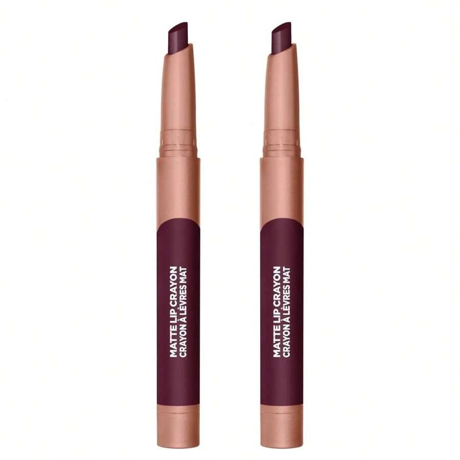 Loreal Matte Lip Crayon "Chocolate Delight" (Pack Of 2)