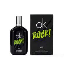 LOVALI Perfume Hombre OK ROCK 100ML FRESCO Perfume de hombre presentado en una caja regalo de alta gama apta para regalar. - Negro - Ver 2