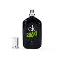 LOVALI Perfume Hombre OK ROCK 100ML FRESCO Perfume de hombre presentado en una caja regalo de alta gama apta para regalar. - Negro - Ver 5