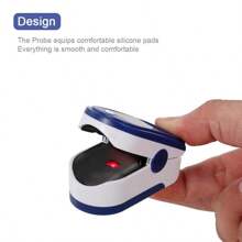 1 Pc Oximetry LED Fingertip Oximeter Heart Rate Monitor Finger Clip Blood Oxygen Saturation Pulse Monitoring Pulsometer